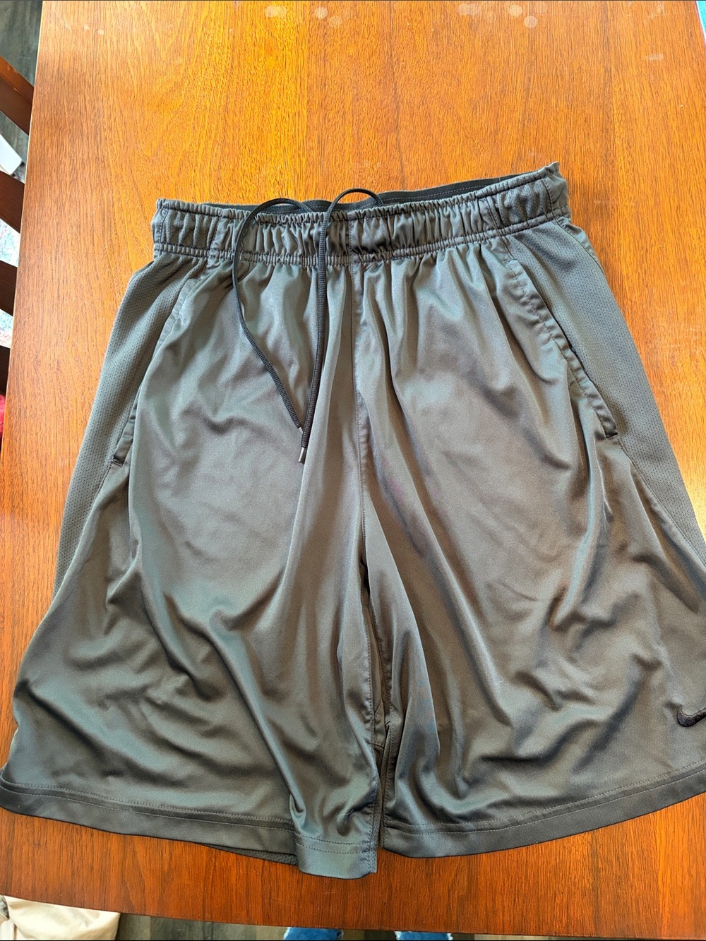 Nike Men's Athletic Drawstring Shorts - Charcoal